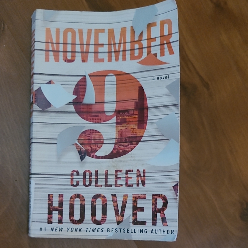 'November 9' Novel - White and Red Cover